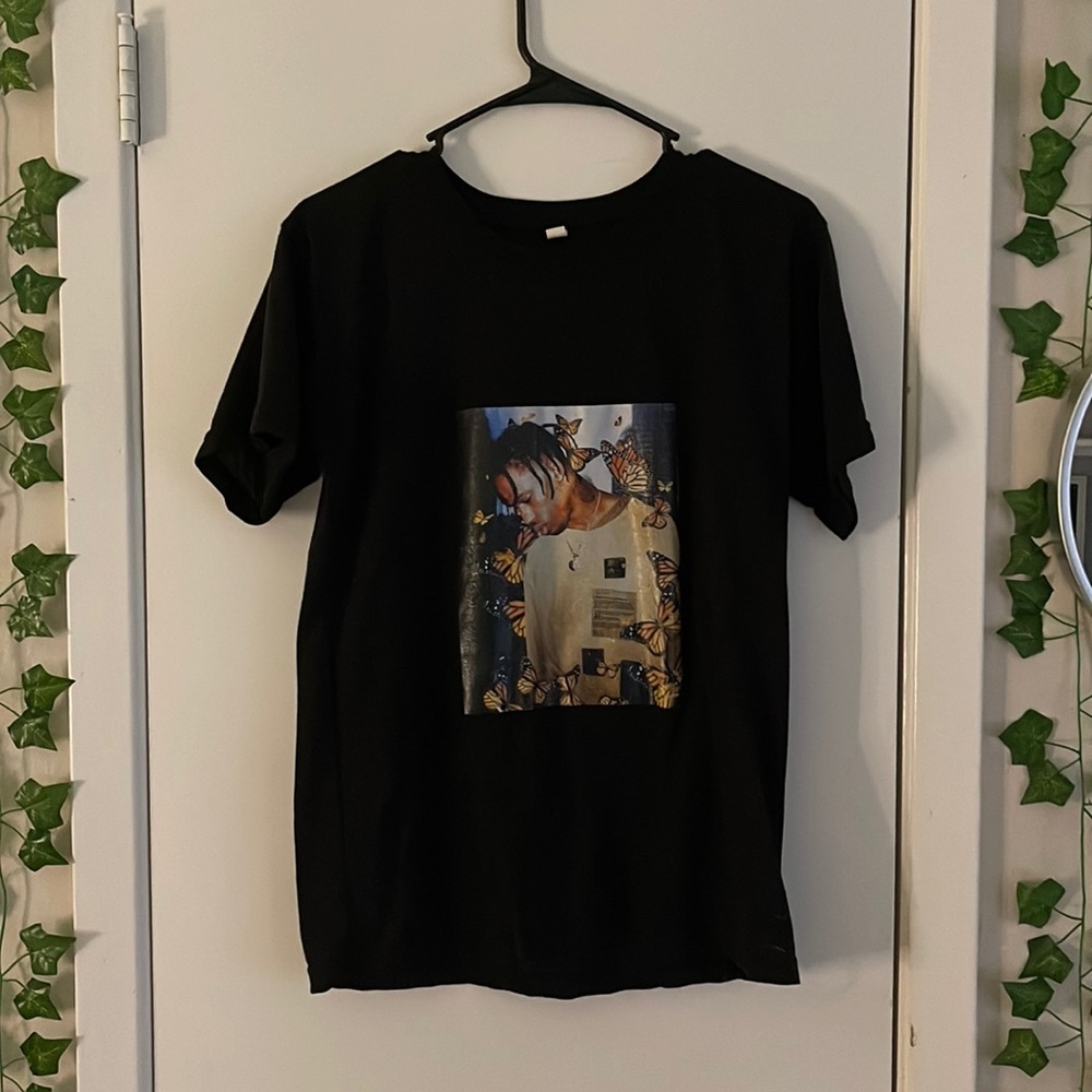 travis scott graphic tee
